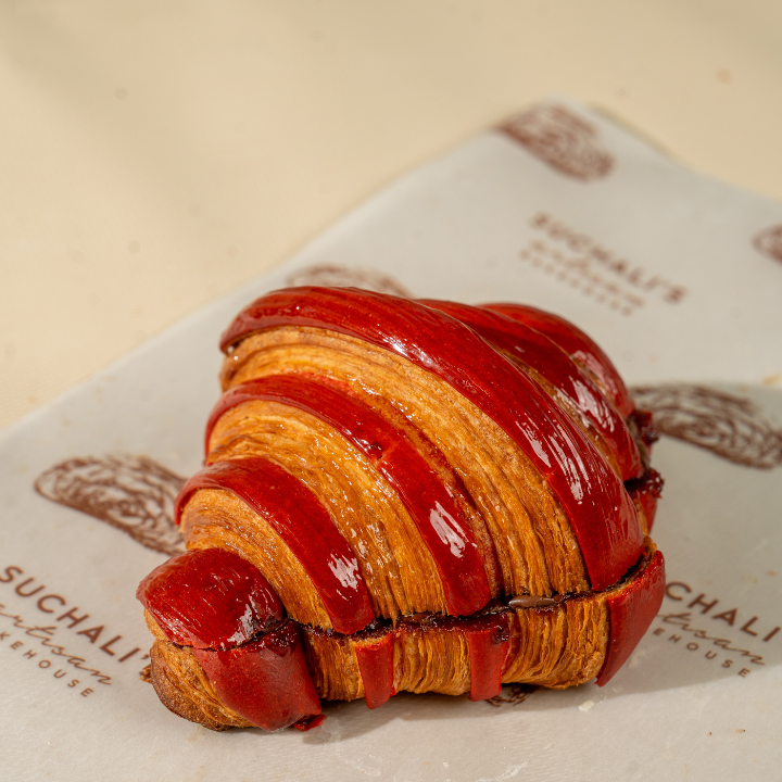 Strawberry Nutella Croissant
