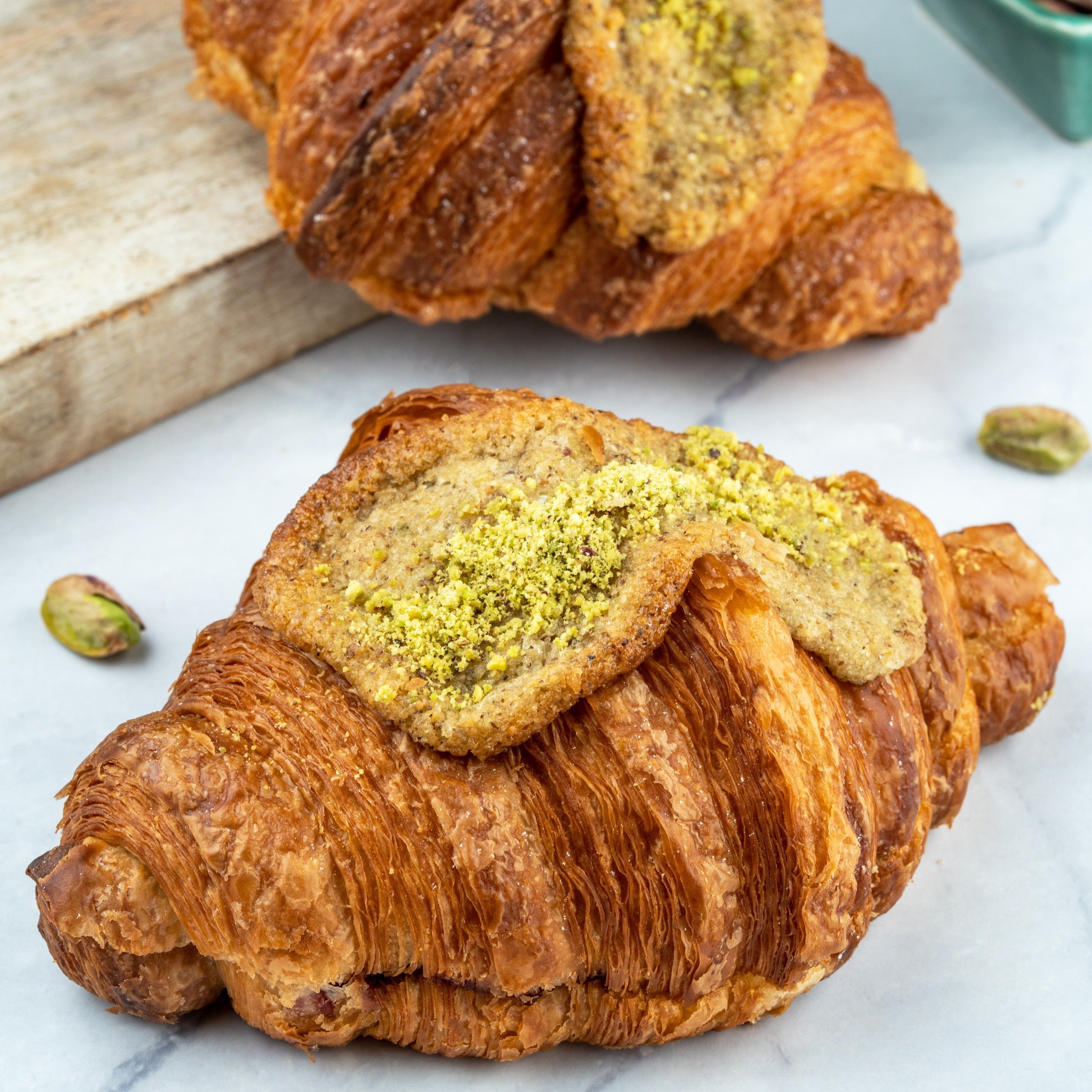 Pistachio & Raspberry Croissant (185g) Suchalis Artisan Bakehouse