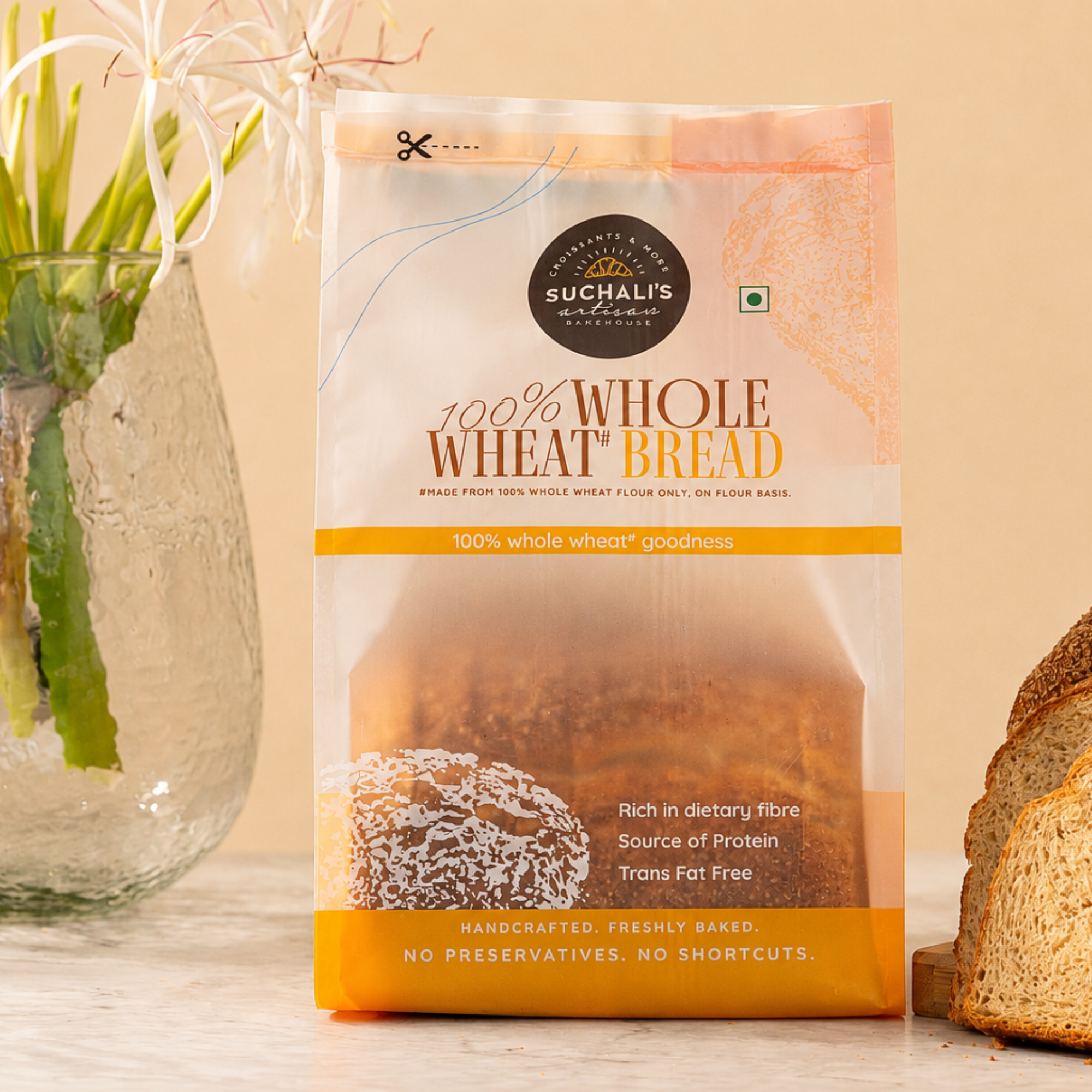 100% Whole Wheat Bread (280 G)