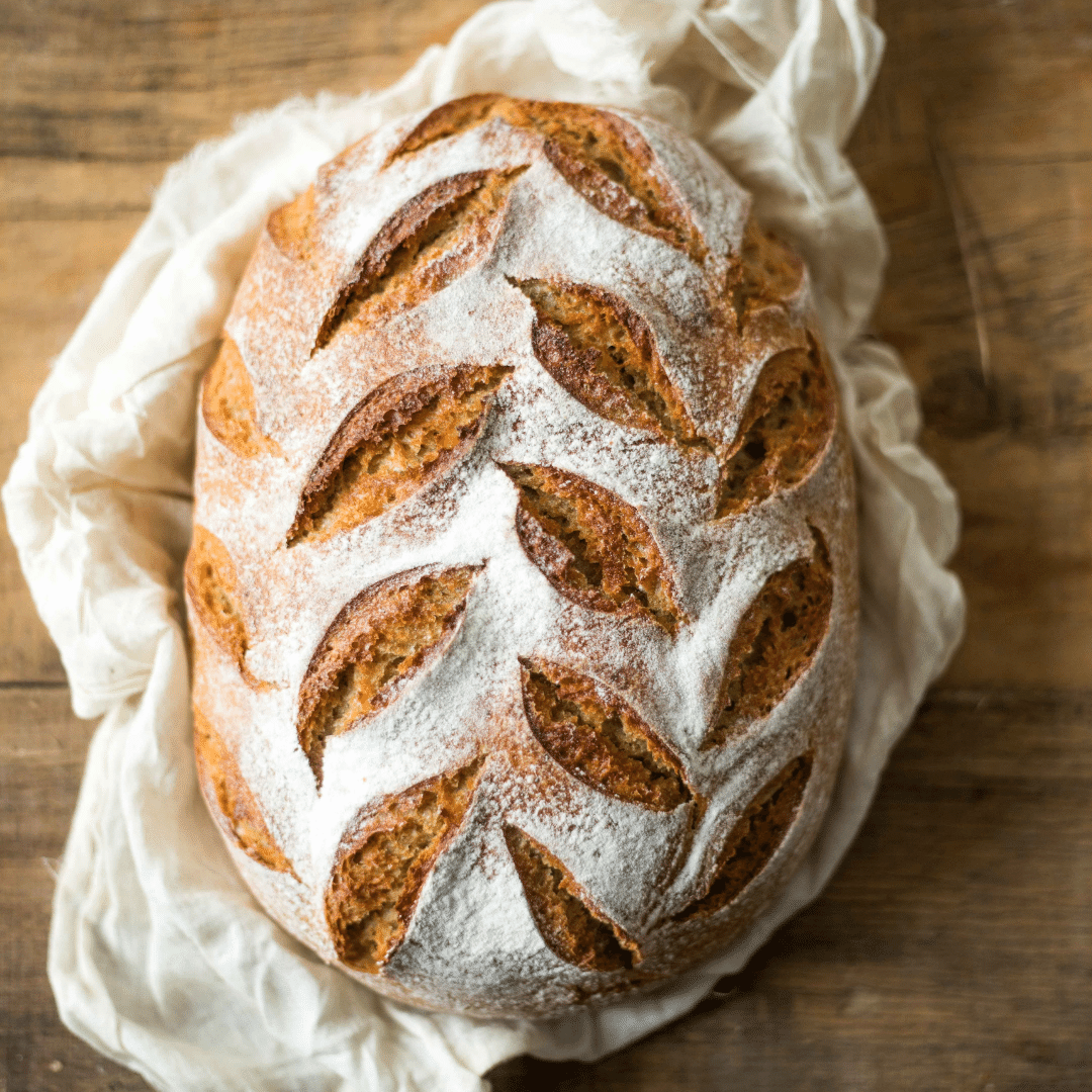 100% WHOLE WHEAT SOURDOUGH (730g) - Suchalis Artisan Bakehouse