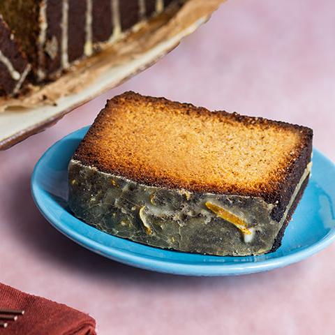 Pistachio Orange Marmalade Tea Cake